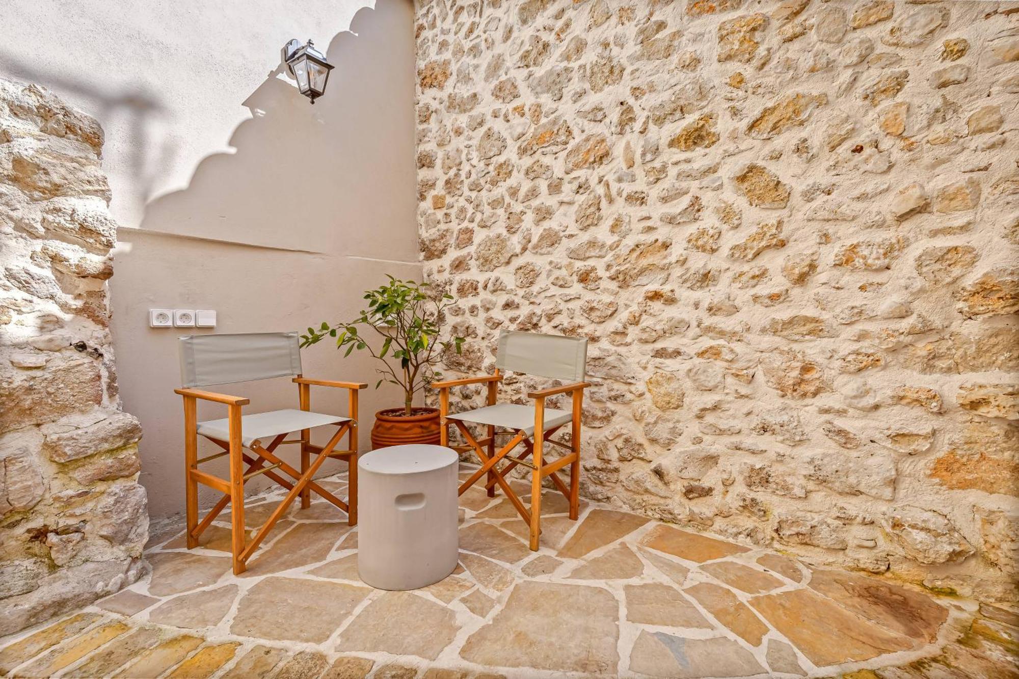 Courtyard Cottage Corfu Lákones Esterno foto